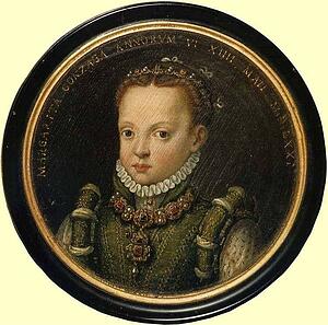 Portrait Of Margarita Gonzaga - Art Print Art Print - Portrait Of Margarita Gonzaga