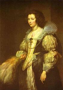 Portrait Of Maria Louisa De Tassis - Art Print Art Print - Portrait Of Maria Louisa De Tassis