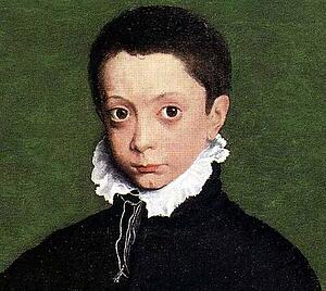 Art Print - Portrait Of Massimiliano Stampa, Third Marchese Of Soncino. Detail