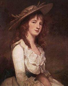 Art Print - Portrait Of Miss Constable