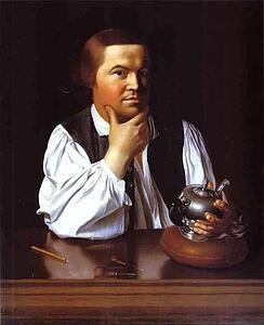 Portrait Of Paul Revere - Art Print Art Print - Portrait Of Paul Revere