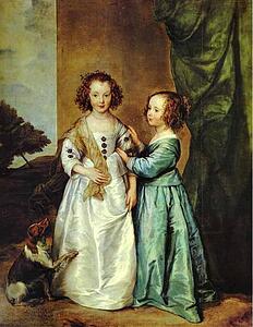 Art Print - Portrait Of Philadelphia And Elizabeth Wharton