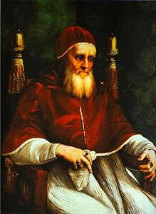 Art Print - Portrait Of Pope Julius Ii