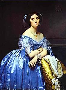 Art Print - Portrait Of Princess De Broglie