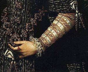 Portrait Of Queen Anne Of Austria. Detail - Art Print Art Print - Portrait Of Queen Anne Of Austria. Detail