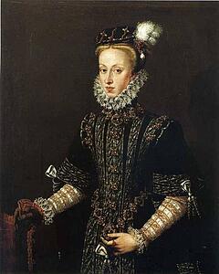 Art Print - Portrait Of Queen Anne Of Austria