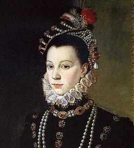 Portrait Of Queen Isabel De Valois. Detail - Art Print Art Print - Portrait Of Queen Isabel De Valois. Detail