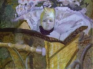 Art Print - Portrait Of Savva Vrubel (1901-1903), The Artist's Son