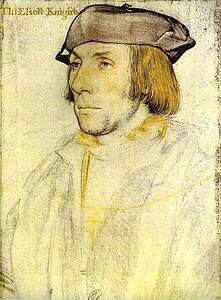 Portrait Of Sir Thomas Elyot - Art Print Art Print - Portrait Of Sir Thomas Elyot