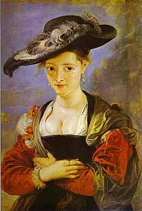 Art Print - Portrait Of Susanne Fourment ("le Chapeau De Paille")