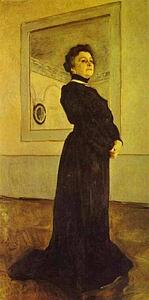 Art Print - Portrait Of The Actress Maria Yermolova