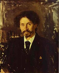 Portrait Of The Artist Ilya Repin - Art Print Art Print - Portrait Of The Artist Ilya Repin