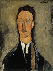 Leopold Art Print - Portrait Of The Artist Léopold Survage