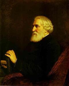 Art Print - Portrait Of The Author Ivan Turgenev