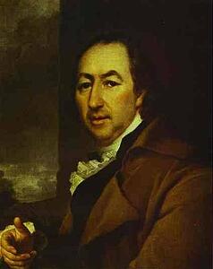 Art Print - Portrait Of The Author Nikolay Novikov