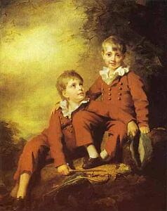 Art Print - Portrait Of The Binning Children