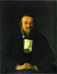 Portrait Of The Historian Nikolay Kostomarov - Art Print Art Print - Portrait Of The Historian Nikolay Kostomarov