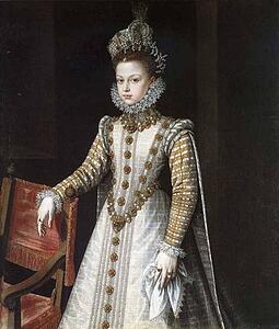Art Print - Portrait Of The Infanta Isabella Clara Eugenia
