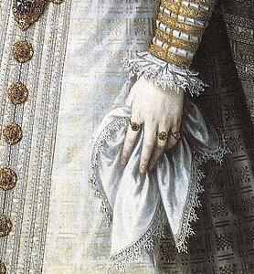 Art Print - Portrait Of The Infanta Isabella Clara Eugenia. Detail