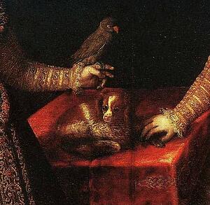 Art Print - Portrait Of The Infantas Isabella Clara Eugenia And Catalina Micaela. Detail