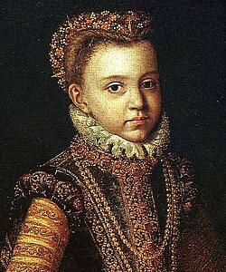 Art Print - Portrait Of The Infantas Isabella Clara Eugenia And Catalina Micaela. Detail