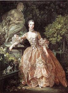 Portrait Of The Marquise De Pompadour - Art Print Art Print - Portrait Of The Marquise De Pompadour