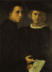 Art Print - Portrait Of Two Men