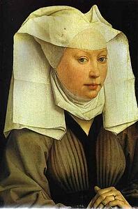 Portrait Of Young Woman - Art Print Art Print - Portrait Of Young Woman