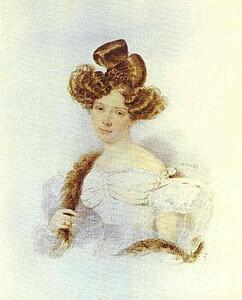 Porttrait Of A Young Lady - Art Print Art Print - Porttrait Of A Young Lady