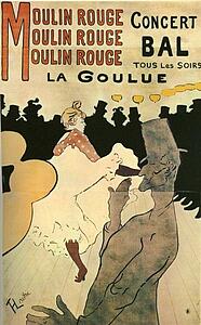 Poster: Moulin Rouge - La Goulue - Art Print Art Print - Poster: Moulin Rouge - La Goulue
