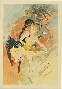 Premier Art Print - Premier Panneau Sans Texte: "la Danse".