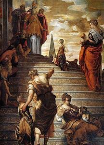 Presentation Of The Virgin In The Temple. Detail - Art Print Art Print - Presentation Of The Virgin In The Temple. Detail