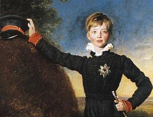 Art Print - Prince George Of Cumberland (1819-78). Detail
