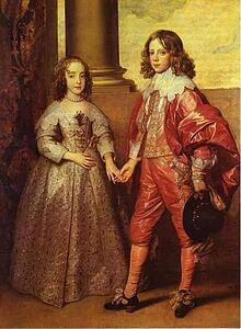 Art Print - Princess Mary Stuart And Prince William Of Orange
