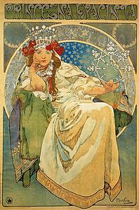 Princezna Hyacinta Art Print - Princezna Hyacinta