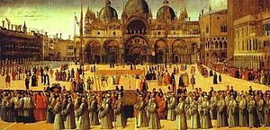 Art Print - Procession In St. Mark's Square