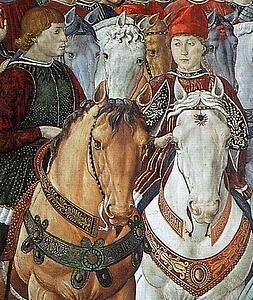 Art Print - Procession Of The Magus Balthazar. Detail