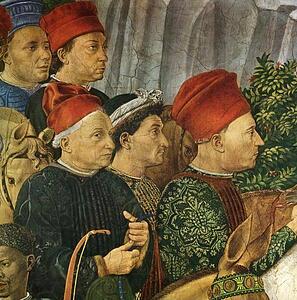 Art Print - Procession Of The Magus Balthazar. Detail