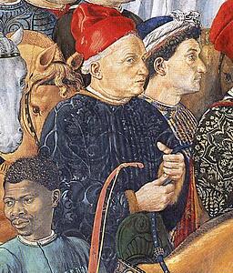 Art Print - Procession Of The Magus Balthazar. Detail