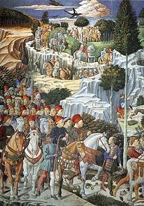 Art Print - Procession Of The Magus Balthazar