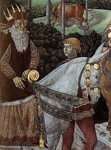Art Print - Procession Of The Magus Caspar. Detail