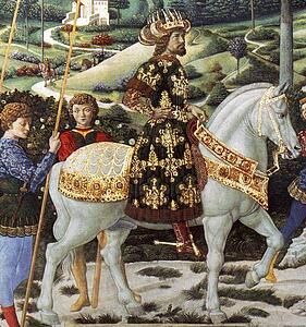 Art Print - Procession Of The Magus Melchior. Detail