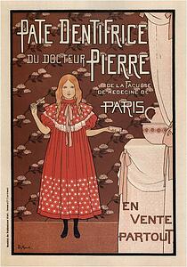 Louis Maurice Boutet De Monvel Art Print - Pâte Dentifrice Du Docteur Pierre