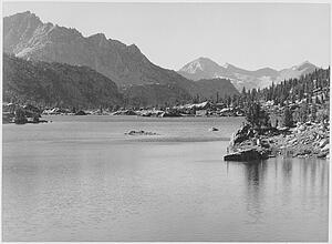 Kings River Canyon Proposed As A National Park Art Print - Rac Lake, Kings River Canyon (Proposed As A National Park), California, 1936. Photographs Of National Parks And Monuments, Compiled 1941 - 1942, Documenting The Period Ca. 1933 - 1942.