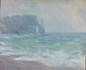 Etrétat Art Print - Regnvær, Etretat