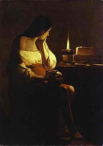 Repenting Magdalene - Art Print Art Print - Repenting Magdalene