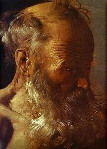 Repenting Of St. Jerome. Detail - Art Print Art Print - Repenting Of St. Jerome. Detail