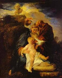 Art Print - Rest On The Flight Into Egypt
