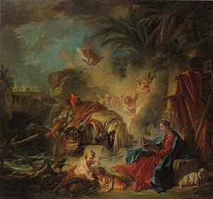 Art Print - Rest On The Flight To Egypt