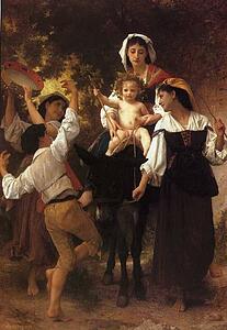 Art Print - Return From The Harvest